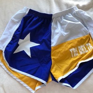 BOA Texas Tri Delta shorts